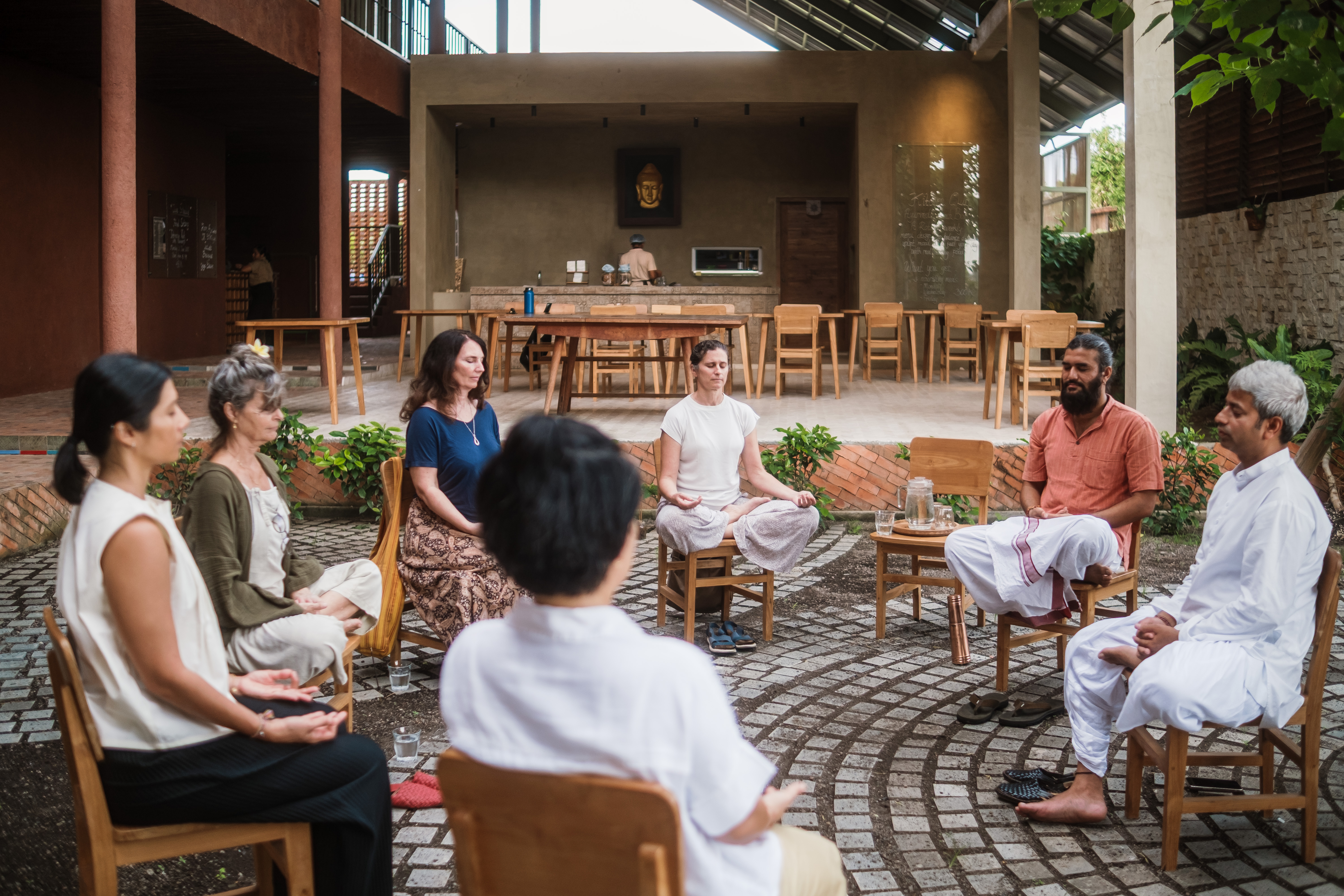 Meditación en grupo Vedic Path